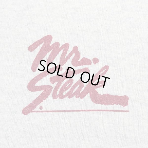 画像3: 【LARGE / DEADSTOCK】90's Mr. Steak ロゴプリント スウェット (3)