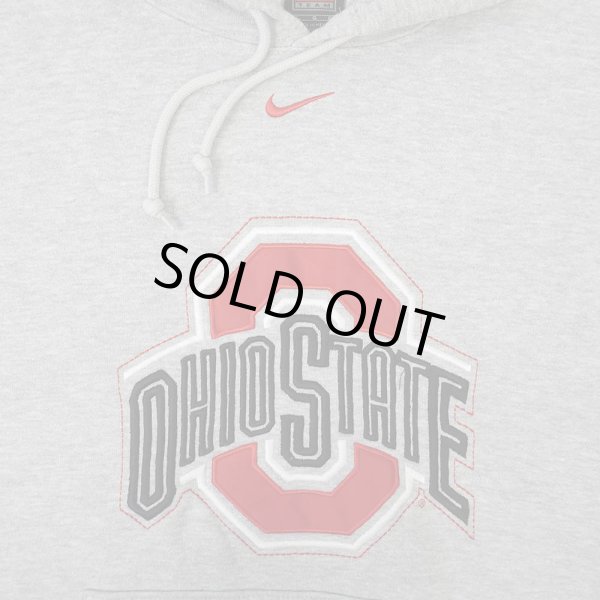 画像3: 00's NIKE カレッジロゴ スウェットパーカー "OHIO STATE" (3)