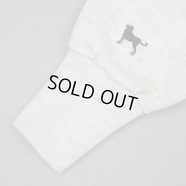 画像4: 90's The Black Dog リバースウィーブタイプ スウェットパーカー "MADE IN USA" (4)