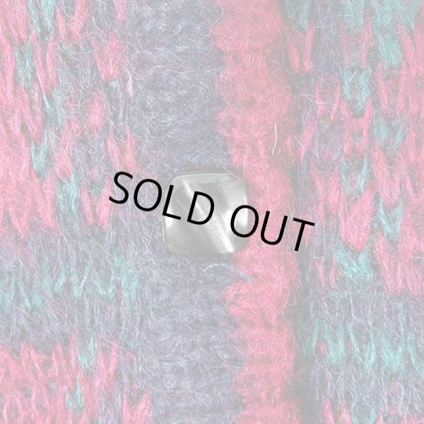 画像3: 70's The Villager 総柄 モヘアカーディガン (3)