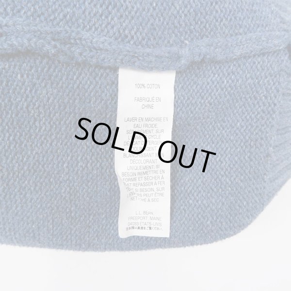 画像3: 00's L.L.Bean コットンニット カーディガン (3)