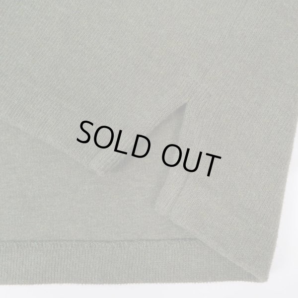 画像4: 00's Polo Ralph Lauren ハーフジップ コットンニット “OLIVE” (4)