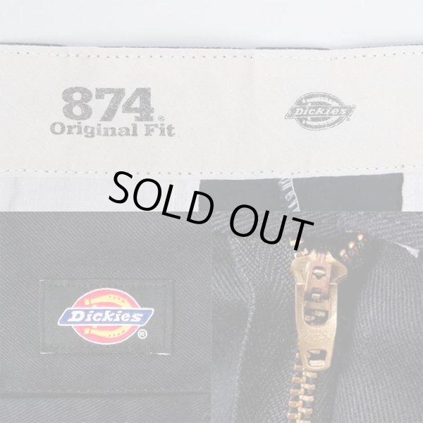 画像4: 00's Dickies 874 ワークパンツ "BLACK / W33 L32" (4)