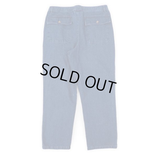 画像2: 90-00's John Blair 2タック デニムトラウザー (2)