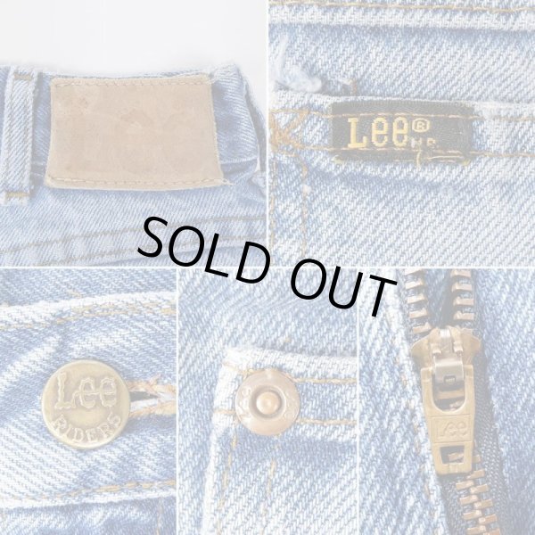 画像4: 80's Lee 200-0189 クラッシュデニムパンツ "MADE IN USA" (4)