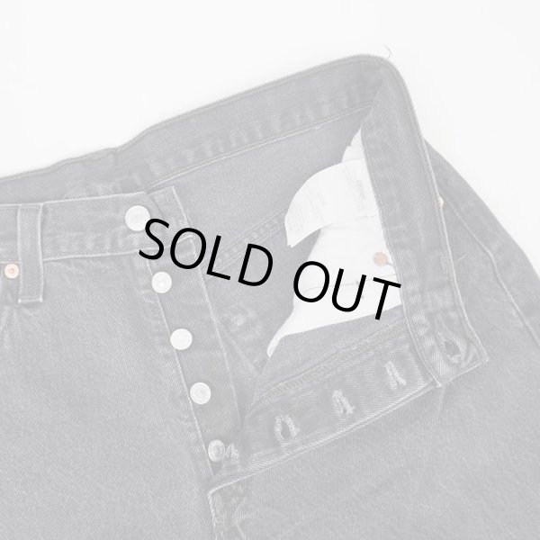 画像5: 00's Levi's 501 ブラック デニムパンツ "W34 L32" (5)