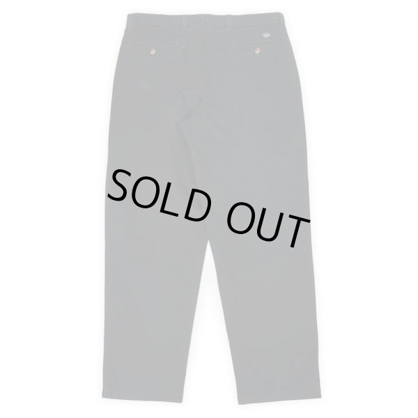 画像2: 90's DOCKERS 2タック チノトラウザー "BLACK / MADE IN USA" (2)