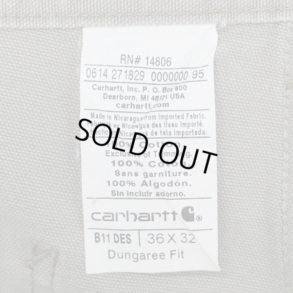 画像4: 00's Carhartt ダックペインターパンツ "B11 DES / W36 L32" (4)