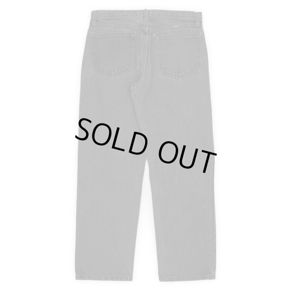 画像2: 00's RUSTLER 87619CB ブラックデニムパンツ "W33 L30" (2)