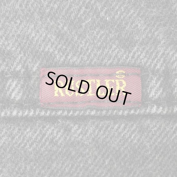 画像3: 00's RUSTLER 87619CB ブラックデニムパンツ "W33 L30" (3)