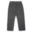 画像1: 00's Wrangler 97601CB ブラックデニムパンツ "W34 L30" (1)