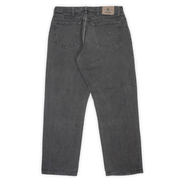 画像2: 00's Wrangler 97601CB ブラックデニムパンツ "W34 L30" (2)