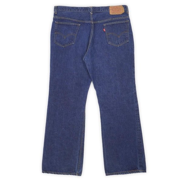 画像2: 70's Levi's 517 single ブーツカット デニムパンツ "W40 L30" (2)