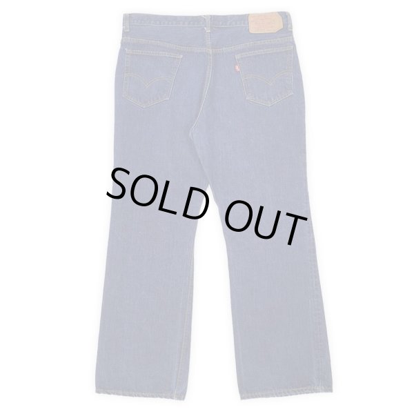 画像2: 70's Levi's 517 single ブーツカット デニムパンツ "W40 L30" (2)