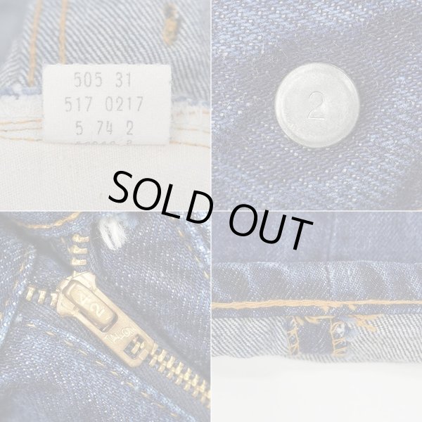 画像4: 70's Levi's 517 single ブーツカット デニムパンツ "W40 L30" (4)