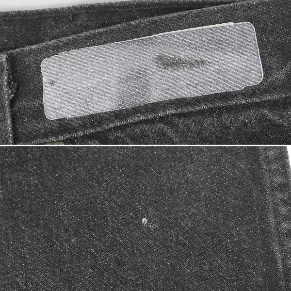 画像4: 00's Dickies 先染めブラックデニムパンツ (4)