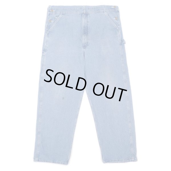 画像2: 90's Carhartt デニムオーバーオール (2)