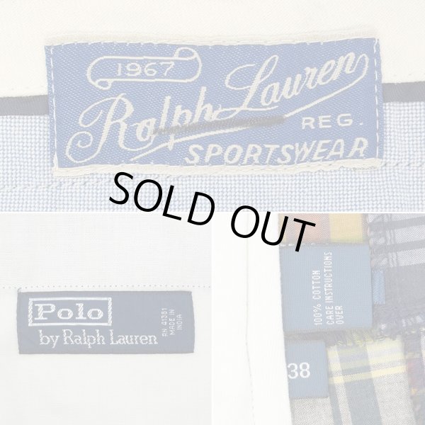 画像3: 00's Polo Ralph Lauren パッチワークショーツ “DEADSTOCK” (3)