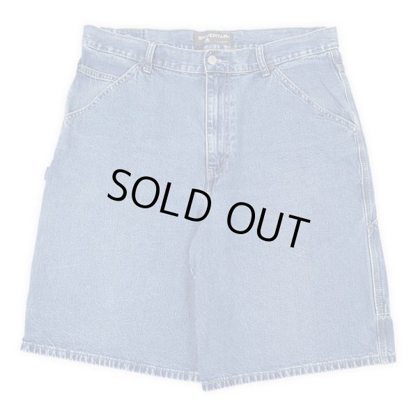 画像1: 00's Levi's SilverTab デニムペインターショーツ (1)