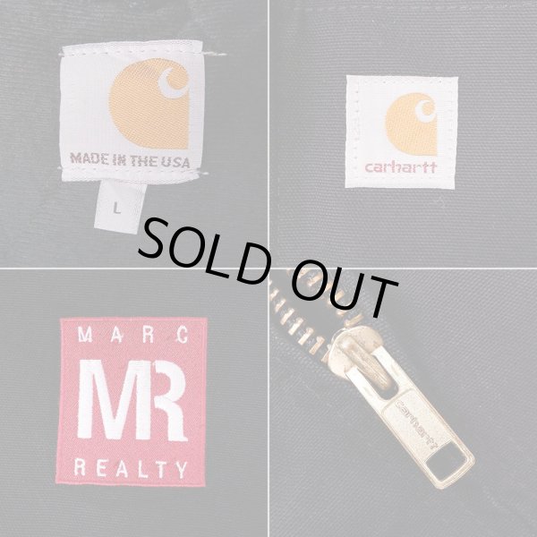 画像3: 00's Carhartt アクティブジャケット "MADE IN USA / 企業ロゴ刺繍" (3)