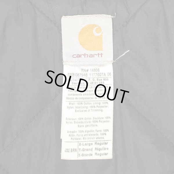 画像3: 00's Carhartt トラディショナルジャケット "BROWN" (3)