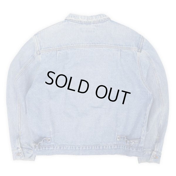 画像2: 90's J.CREW デニムジャケット "巨人タグ" (2)