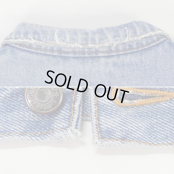 画像5: 90's J.CREW デニムジャケット "巨人タグ" (5)