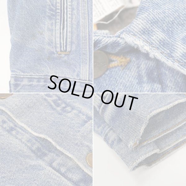 画像4: Late 90's Carhartt デニムトラッカージャケット "J11 DST / MADE IN USA" (4)