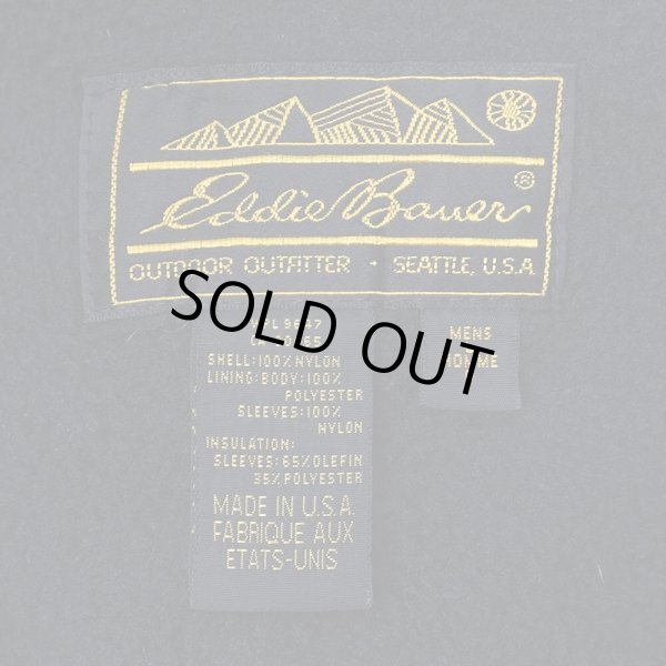 画像2: 90's Eddie Bauer フリースライナー マウンテンジャケット "黒タグ / MADE IN USA" (2)