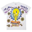 画像1: 90's Looney Tunes “Tweety” ビッグプリントTシャツ (1)