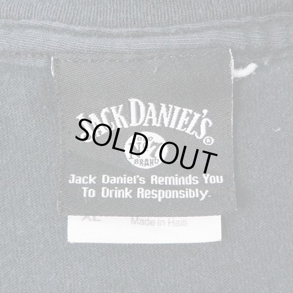 画像2: 00's JACK DANIEL'S ロゴプリントTシャツ (2)
