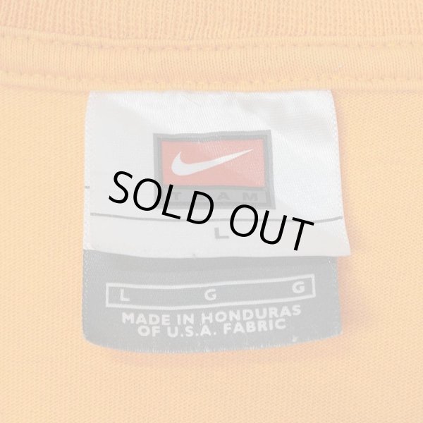画像2: 90's NIKE ロゴ刺繍 L/S Tシャツ (2)