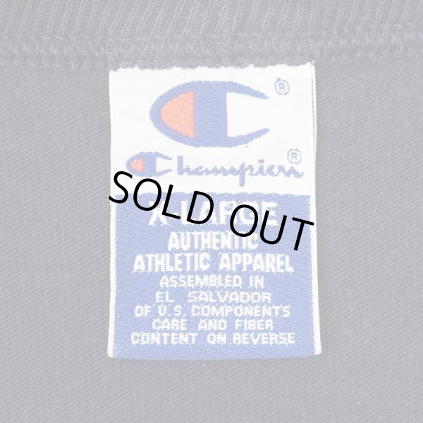 画像2: Late 90's Champion 3連ロゴ刺繍 Tシャツ (2)