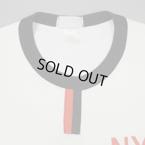 画像2: 80's THIRD STREET チョコチン リンガーTシャツ "DEADSTOCK / MADE IN USA" (2)