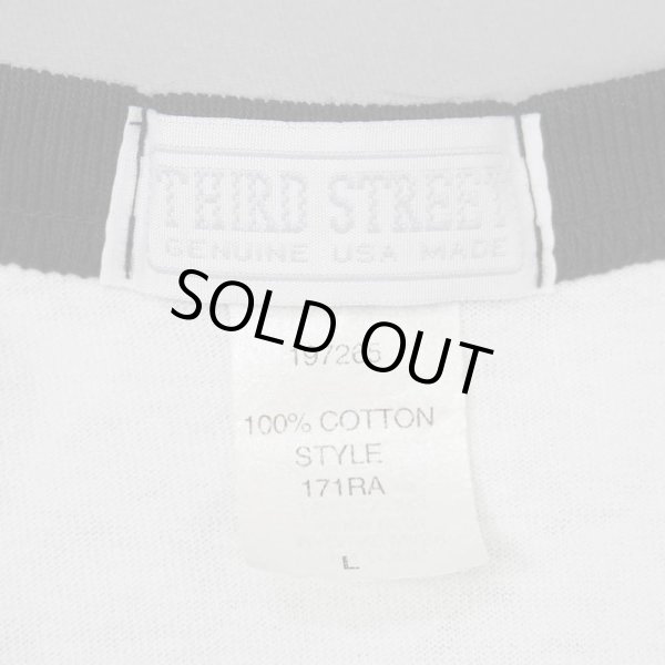 画像3: 80's THIRD STREET チョコチン リンガーTシャツ "DEADSTOCK / MADE IN USA" (3)