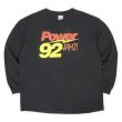 画像1: Early 00's POWER 92 JAMZ L/S プリントTシャツ (1)