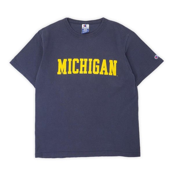 画像1: Late 90's MICHIGAN カレッジプリントTシャツ "Champion body / USA COMPONENTS" (1)