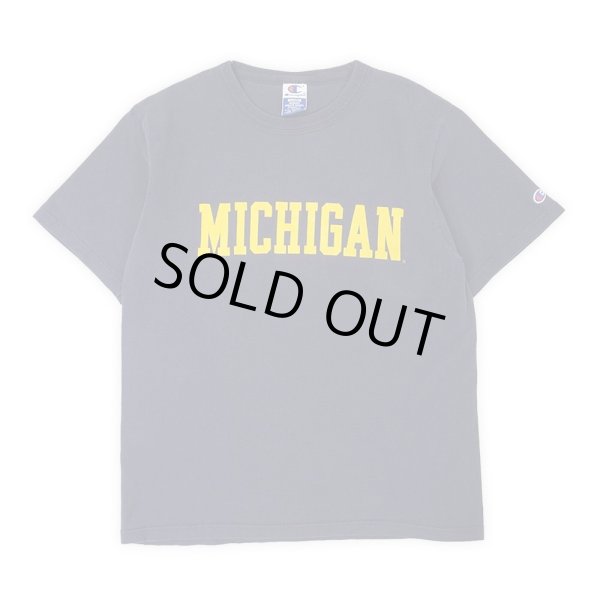 画像1: Late 90's MICHIGAN カレッジプリントTシャツ "Champion body / USA COMPONENTS" (1)