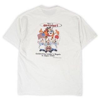90's ZORLAC プリントTシャツ “PUSHEAD” - used&vintage box Hi-smile