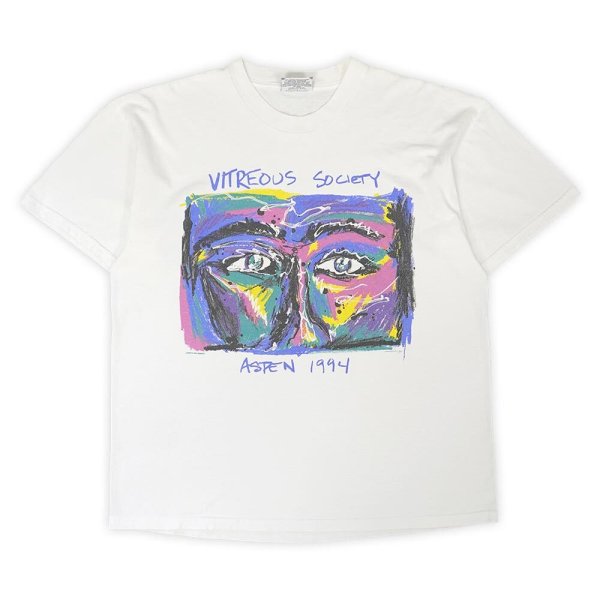 画像1: 90's Vitreous Society Aspen 1994 プリントTシャツ “MADE IN USA” (1)
