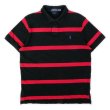 画像1: 00's Polo Ralph Lauren S/S ボーダー柄 ポロシャツ (1)