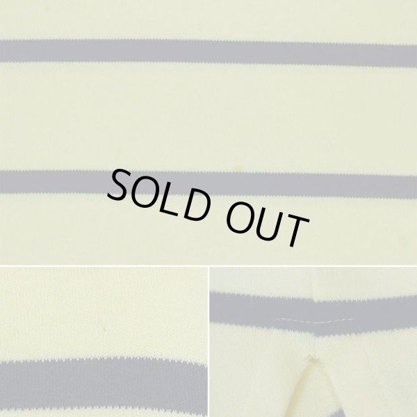 画像4: 90's Polo Ralph Lauren ボーダー柄 ポロシャツ (4)