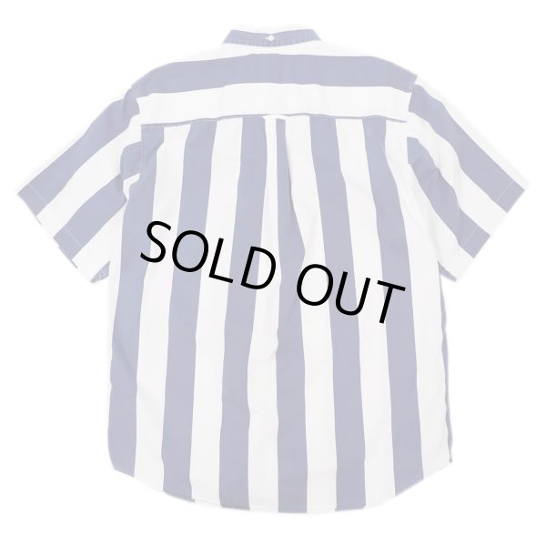 画像2: 90's OLD GAP ストライプ柄 S/S ボタンダウンシャツ (2)