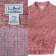 画像3: 00's L.L.Bean 総柄 オープンカラーシャツ “RED” (3)