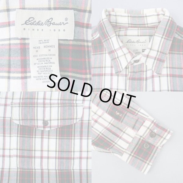 画像3: 90's Eddie Bauer コットンワークシャツ (3)