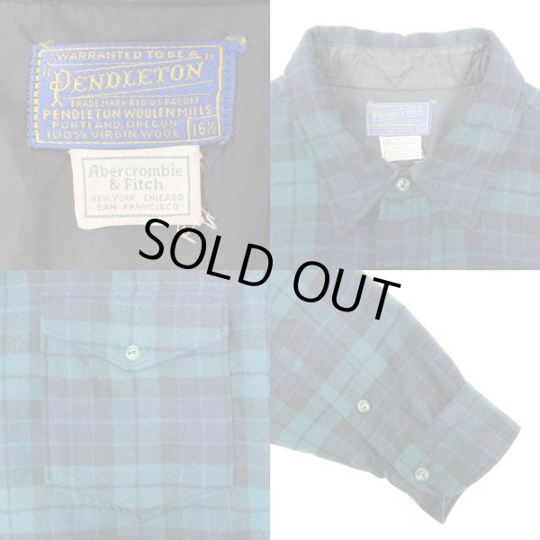 画像3: 60's Pendleton × Abercrombie & Fitch ウールシャツ (3)