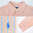 画像4: 90's Polo Ralph Lauren マルチストライプ柄 ボタンダウンシャツ "CLASSIC FIT" (4)