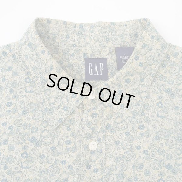 画像3: Early 00's OLD GAP 総柄 レギュラーカラーシャツ (3)