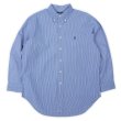 画像1: 00's Polo Ralph Lauren マルチストライプ柄 ボタンダウンシャツ "CLASSIC FIT" (1)