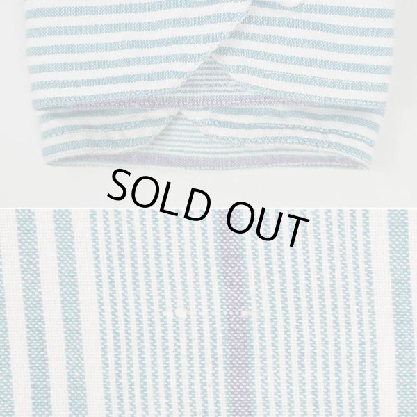 画像4: 90's Woolrich マルチストライプ柄 ボタンダウンシャツ (4)